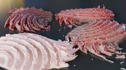 Different Tones Makeup Liquid foundation smears closeup, Moisturising Gel Fluid Stock Footage 309780051