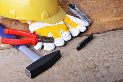 Different tools Stock Photos