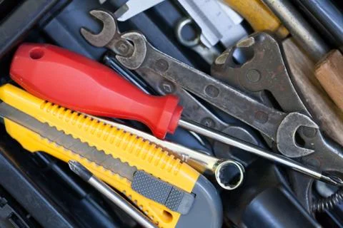 Different tools Stock Photos