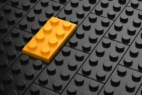 Different toys piece Stock Illustration