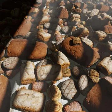 Different Types of Bakeries 스톡 사진