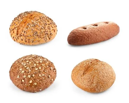 Different Types Of Bread Stock Photos