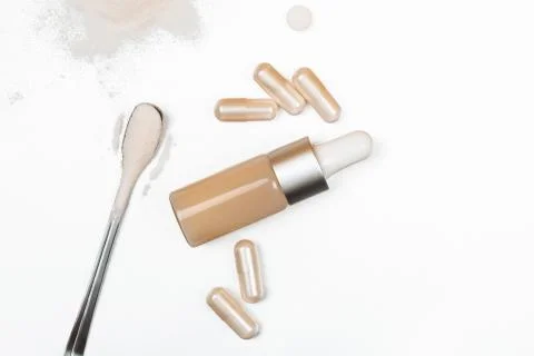 Different types of collagen Foto stock