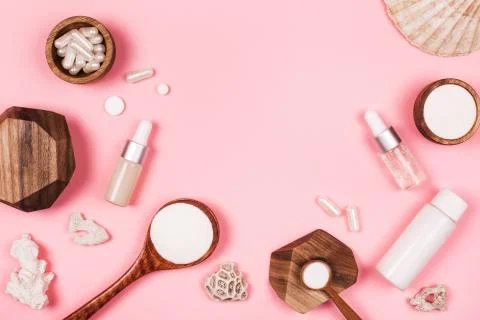 Different types of collagen Foto stock