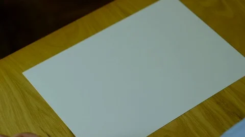 Different types of extraterrestrial flying vehicles drawn on paper Stockbeeldmateriaal 129836154