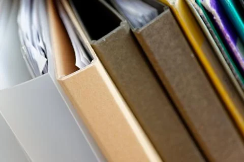 Different types of files Stock-Fotos