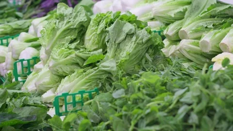 Different types of fresh fruit and vegetables Stock Footage 322776384