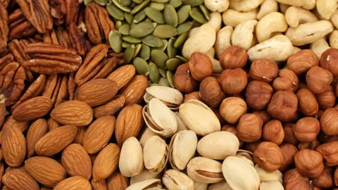 Different types of Healthy vegan snack Stock-Footage 312683020