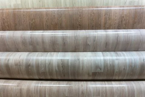 Different types of linoleum Stock Photos