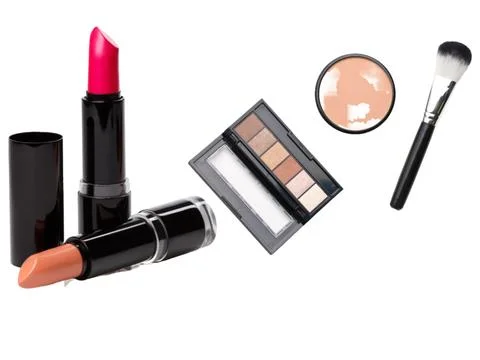Different types of makeup Stock Photos