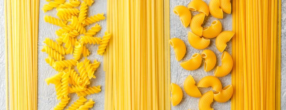 Different types of pasta 写真素材