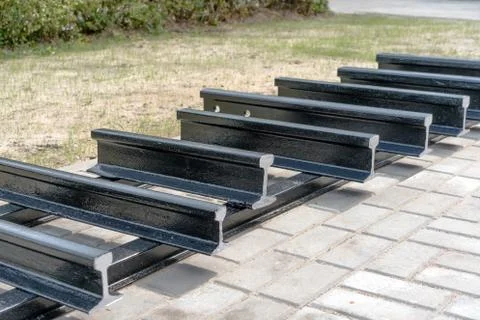 Different types of rail Stock Photos