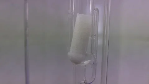 Different types of testing are being done in the pov shot lab 库存影片 264477979