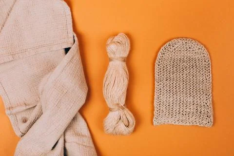 Different types of uses for hemp Stock Photos