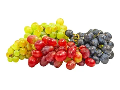 Different varieties grape. Foto stock