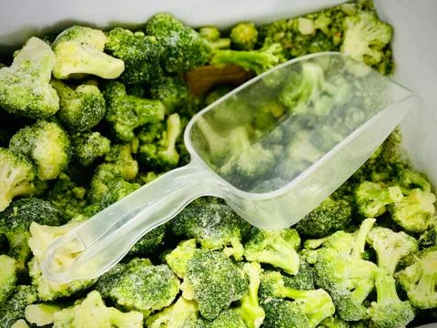 Different vegetable mixtures in the container. Mobile photo. A close-up. Supe Stock Photos