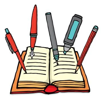 Different voices / multiple editors collaboration Stock Illustration