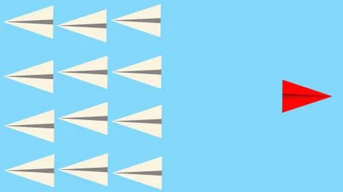 Different Ways - Stock Image Stock Illustration