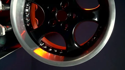 Different widths with a shelf collapsible for a drift car, vertical video Vídeo Stock 297685005