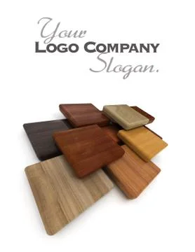 Different woods Stock Illustration