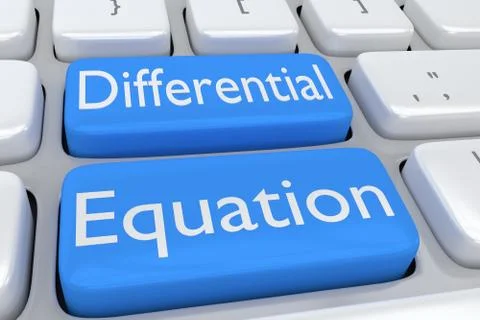 Differential Equation concept イラスト素材