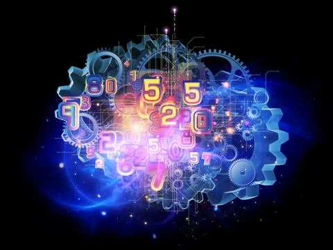 Differential gears Stock Illustration