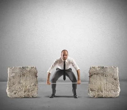 Difficult business Stock Photos