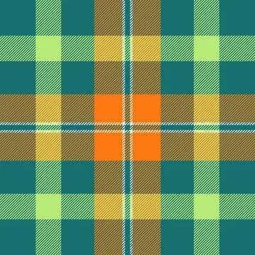 Difficult fabric background textile, thin vector tartan pattern. Ribbon tex.. Illustrazione stock