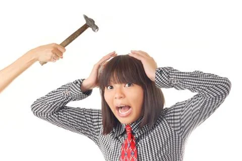 Difficult life of the students Stock Photos