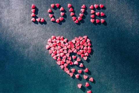 Difficult, tragic love. Stock Photos