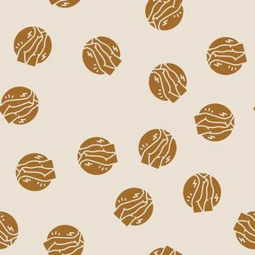 Difficulty walking balancing disease symptom glyph seamless pattern Stock Illustration