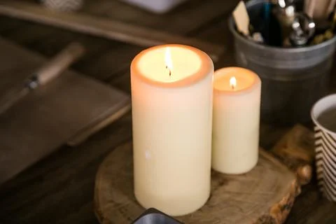 Diffrent stuff for ceramis' workshop on the table Stock Photos