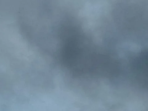 Diffuse Gray Clouds Before Rain Stock Photos