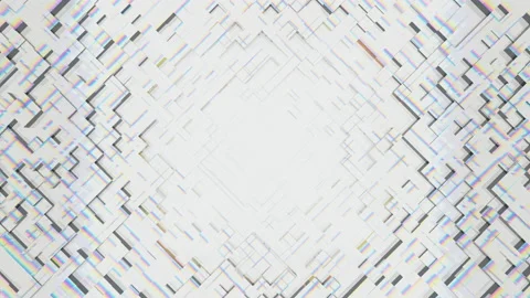 Diffuse reflection of light from metal plates and diffusion of light as it Stock Footage 124734734