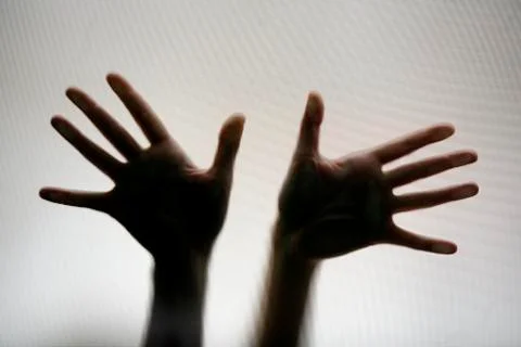 Diffused hands Stock Photos