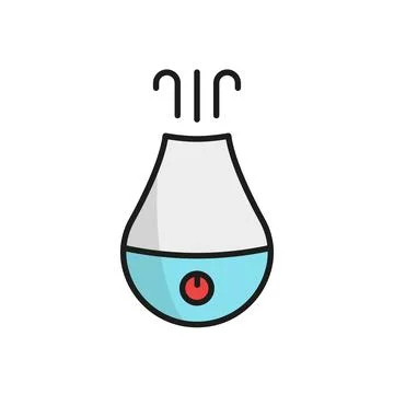 Diffuser bedroom icon vector basic design 库存插图