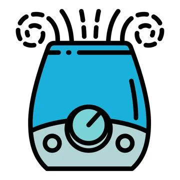 Diffuser humidifier icon, outline style イラスト素材