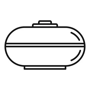 Diffuser icon, outline style Stock Illustration
