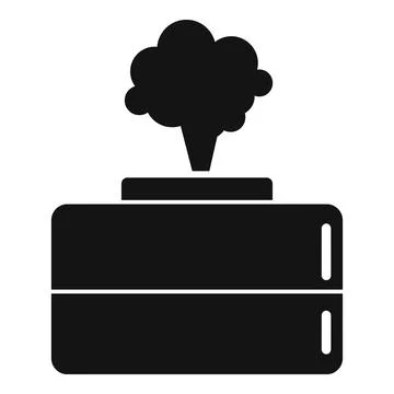 Diffuser icon, simple style Stock Illustration