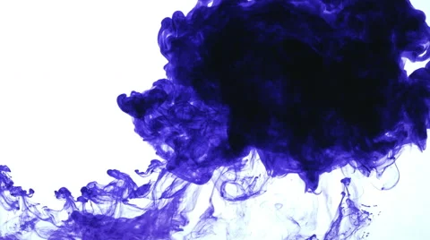 Diffusion of color into abstract imagery Stock-Footage 52381304