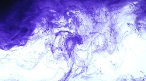 Diffusion of color into abstract imagery Stock-Footage 52381762