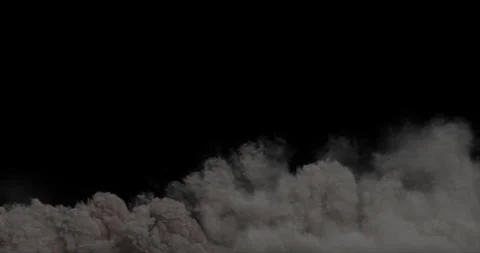 Diffusion intense smoke pollution fumes effect 4k video rendering backgrounds Vídeos de archivo 328339297