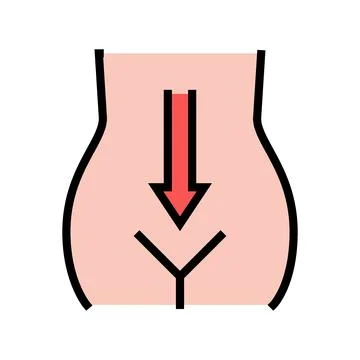 Digestion system color icon vector illustration Illustrazione stock