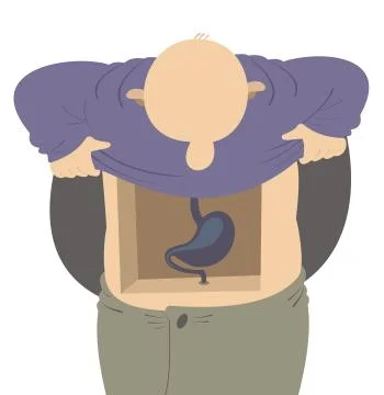 Digestion system Stock Illustration