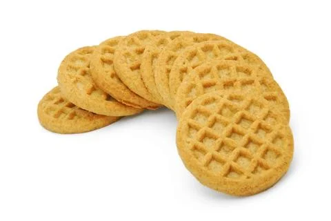 Digestive crackers Foto stock