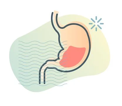 Digestive Problems - Diarrhoea Symptom - Icon Stock Illustration