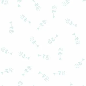 Digestive system glyph seamless pattern Stock Illustration
