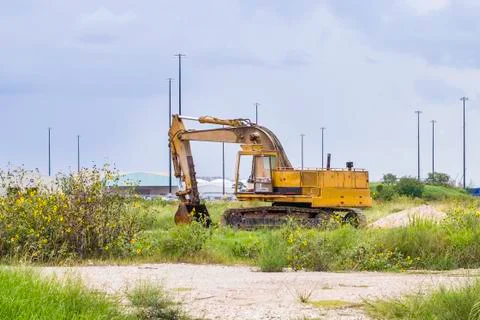 Digger excavator Stock Photos