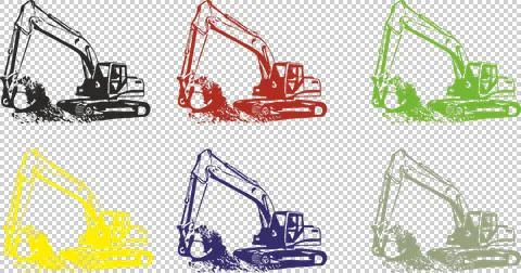 Digger Stock Illustration
