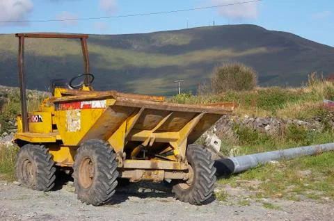 Digger vehicle machine technology tool allihies Stock-Fotos